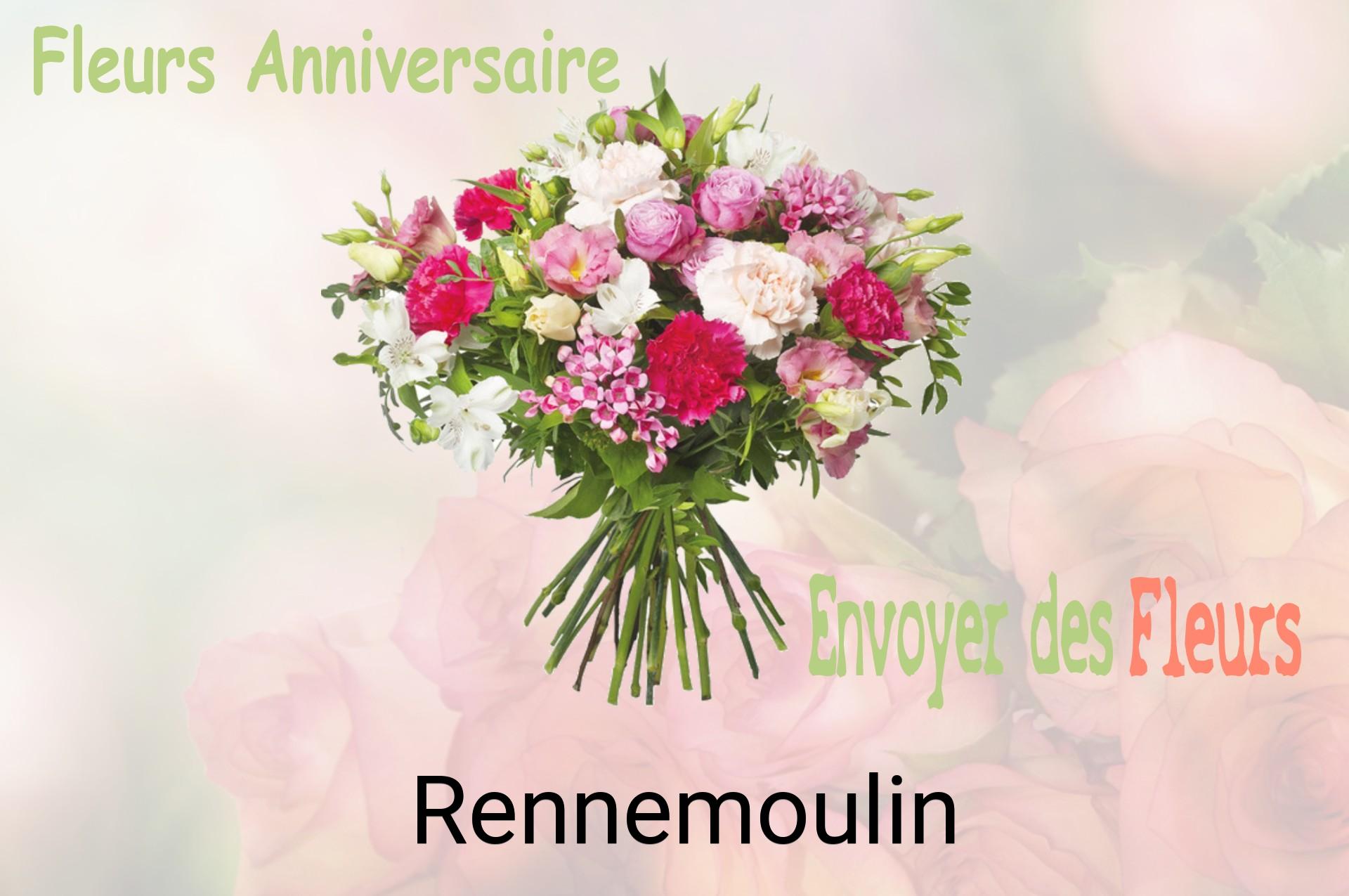 Bouquet de fleurs d’anniversaire livré à Rennemoulin