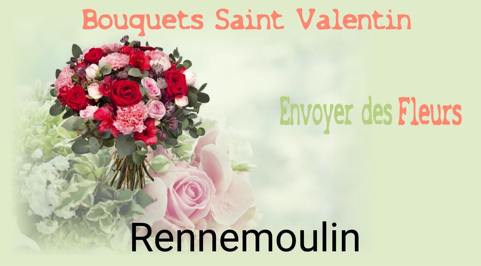 Roses de Saint-Valentin livrées à Rennemoulin